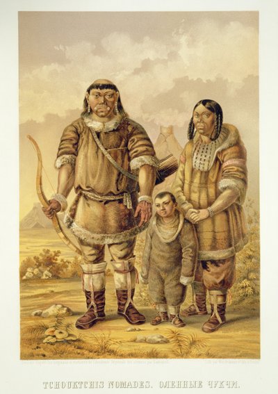 Nomadi Chukchi, inciso da Winckelmann e Figli da Zakharov